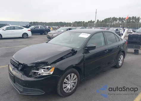 2014 Volkswagen Jetta 2.0L S из США, поврежденный, VIN 3VW2K7AJ3EM444185